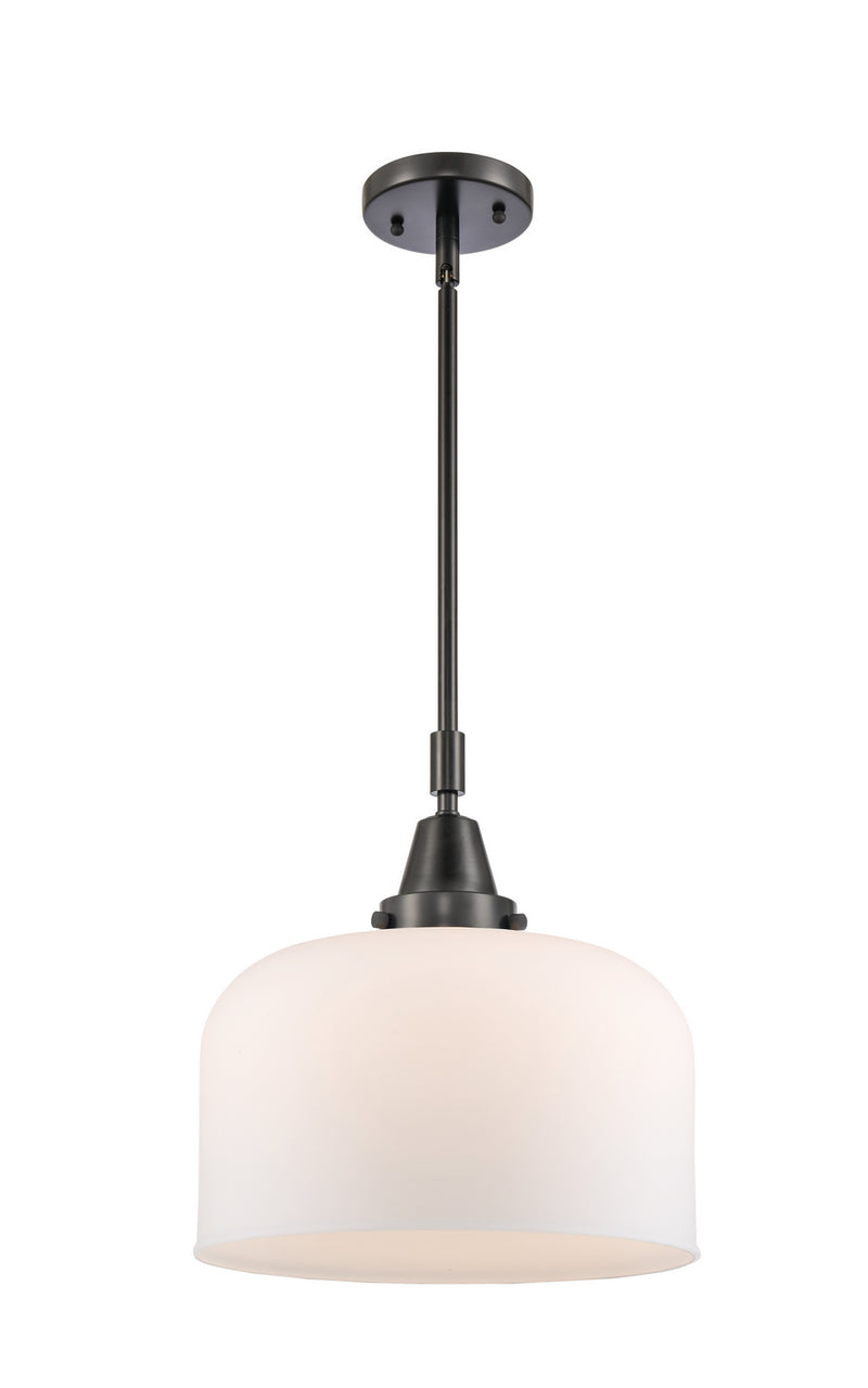 Innovations 447-1S-BK-G71-L-LED LED Mini Pendant, Matte Black