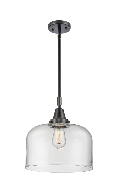 Innovations 447-1S-BK-G72-L-LED LED Mini Pendant, Matte Black
