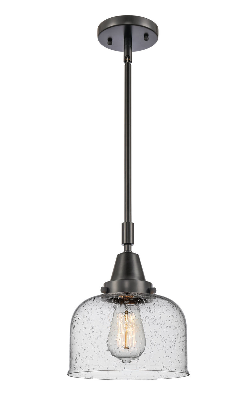 Innovations 447-1S-BK-G74-LED LED Mini Pendant, Matte Black