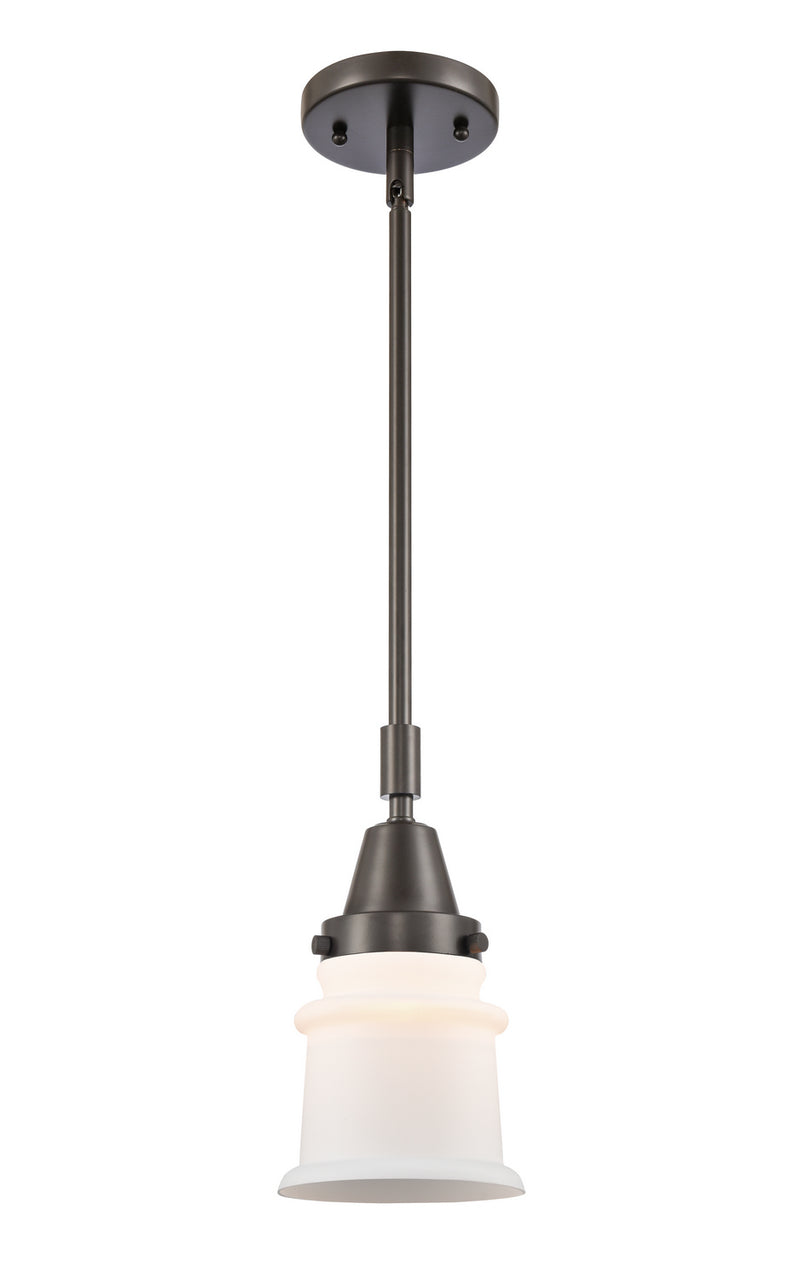 Innovations 447-1S-OB-G181S One Light Mini Pendant, Oil Rubbed Bronze