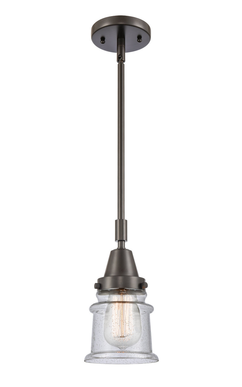 Innovations 447-1S-OB-G184S-LED LED Mini Pendant, Oil Rubbed Bronze