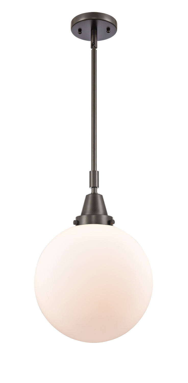 Innovations 447-1S-OB-G201-10-LED LED Mini Pendant, Oil Rubbed Bronze