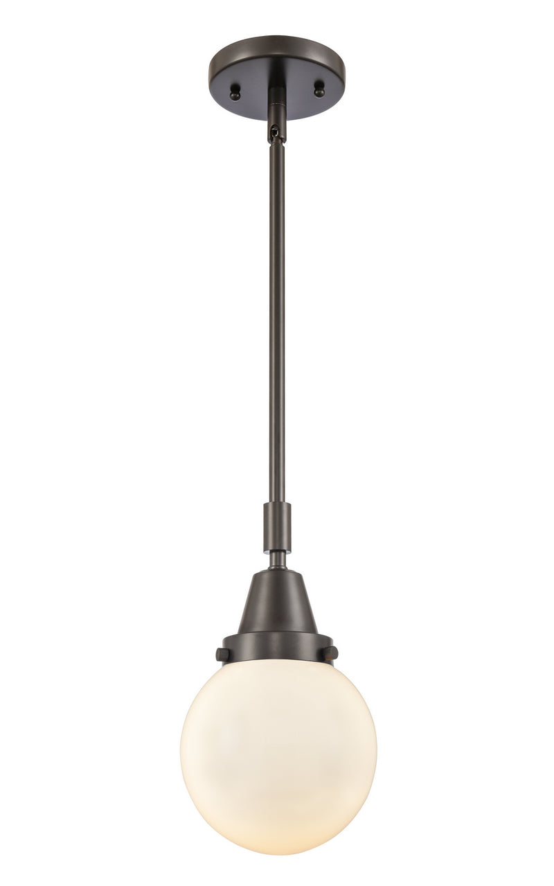Innovations 447-1S-OB-G201-6 One Light Mini Pendant, Oil Rubbed Bronze