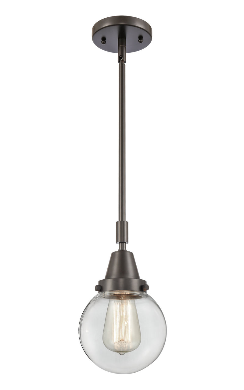 Innovations 447-1S-OB-G202-6 One Light Mini Pendant, Oil Rubbed Bronze