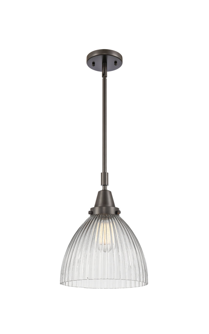 Innovations 447-1S-OB-G222 One Light Mini Pendant, Oil Rubbed Bronze
