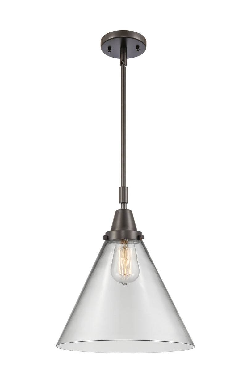 Innovations 447-1S-OB-G42-L One Light Mini Pendant, Oil Rubbed Bronze