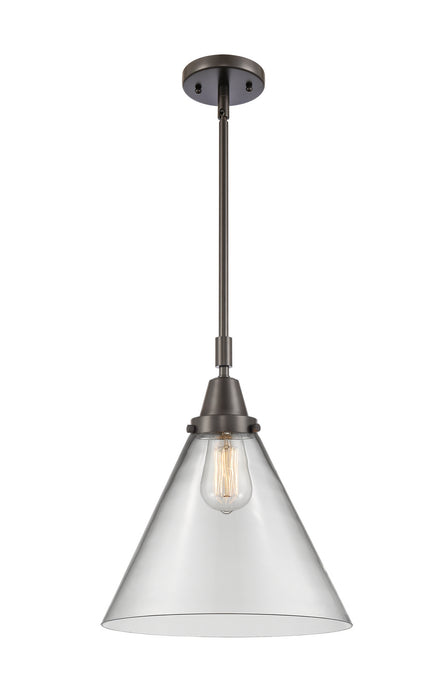 Innovations 447-1S-OB-G42-L One Light Mini Pendant, Oil Rubbed Bronze