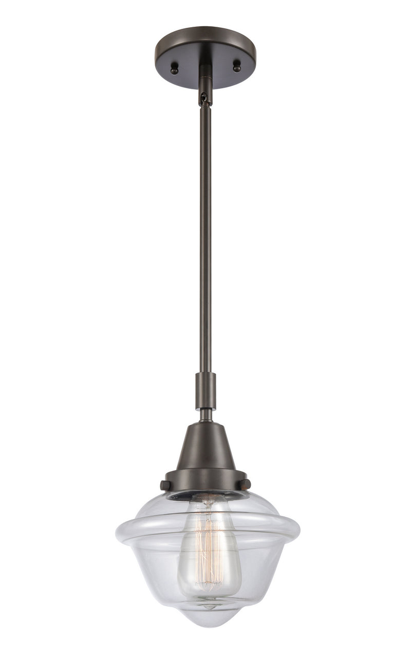 Innovations 447-1S-OB-G532 One Light Mini Pendant, Oil Rubbed Bronze