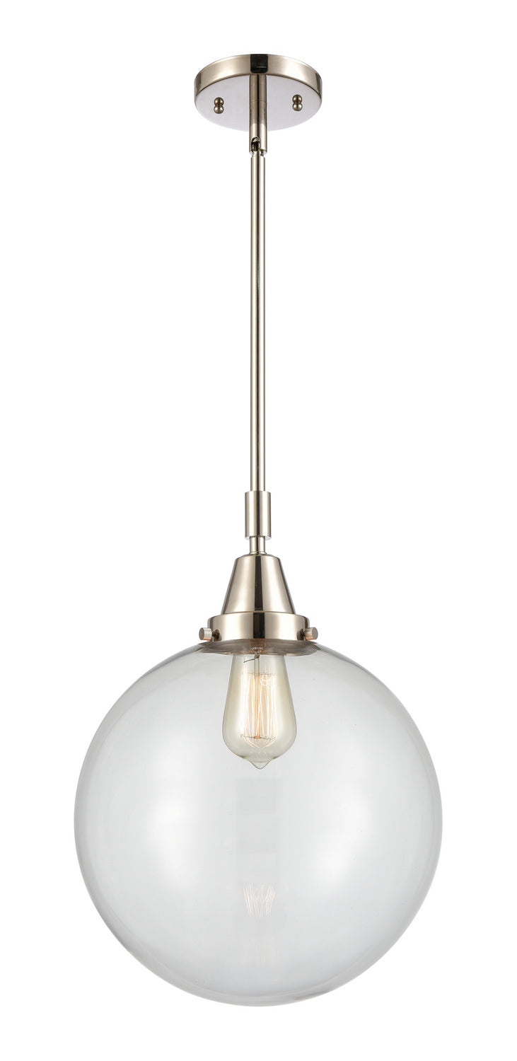 Innovations 447-1S-PN-G202-12-LED LED Mini Pendant, Polished Nickel