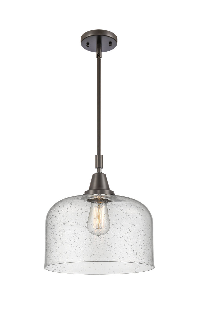 Innovations 447-1S-OB-G74-L One Light Mini Pendant, Oil Rubbed Bronze