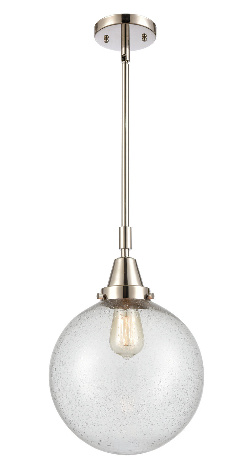 Innovations 447-1S-PN-G204-10-LED LED Mini Pendant, Polished Nickel