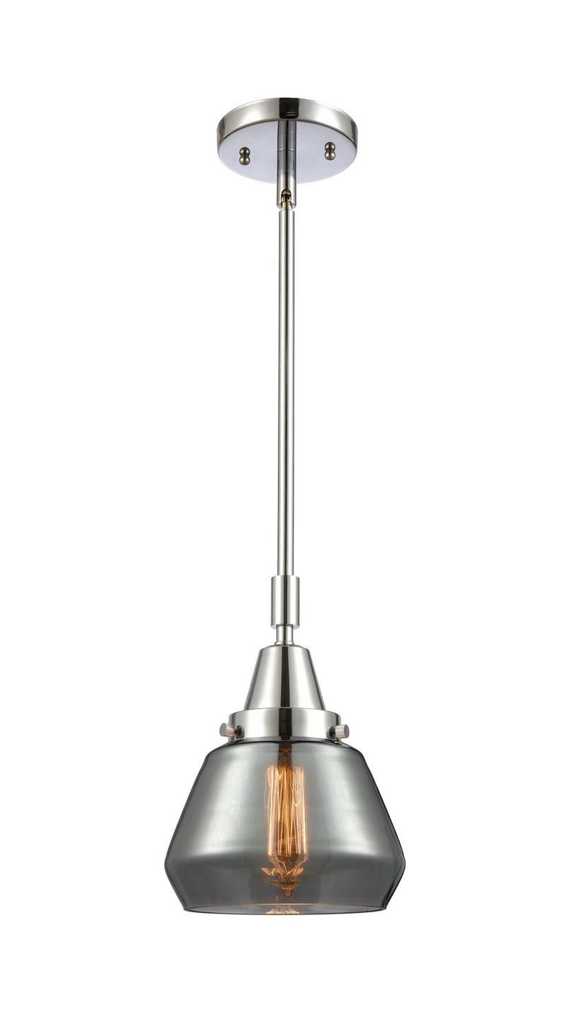 Innovations 447-1S-PC-G173 One Light Mini Pendant, Polished Chrome
