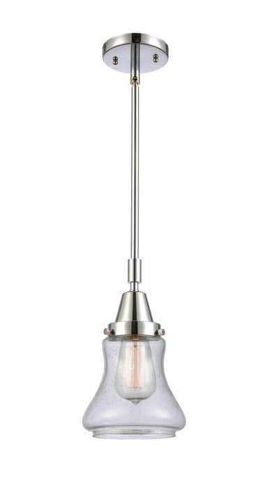 Innovations 447-1S-PC-G194 One Light Mini Pendant, Polished Chrome