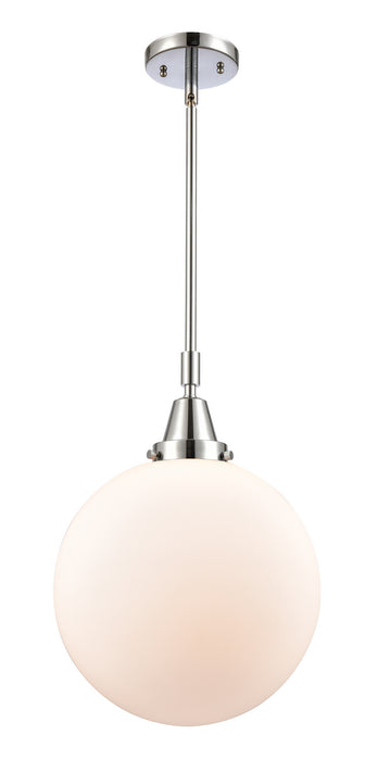 Innovations 447-1S-PC-G201-12 One Light Mini Pendant, Polished Chrome
