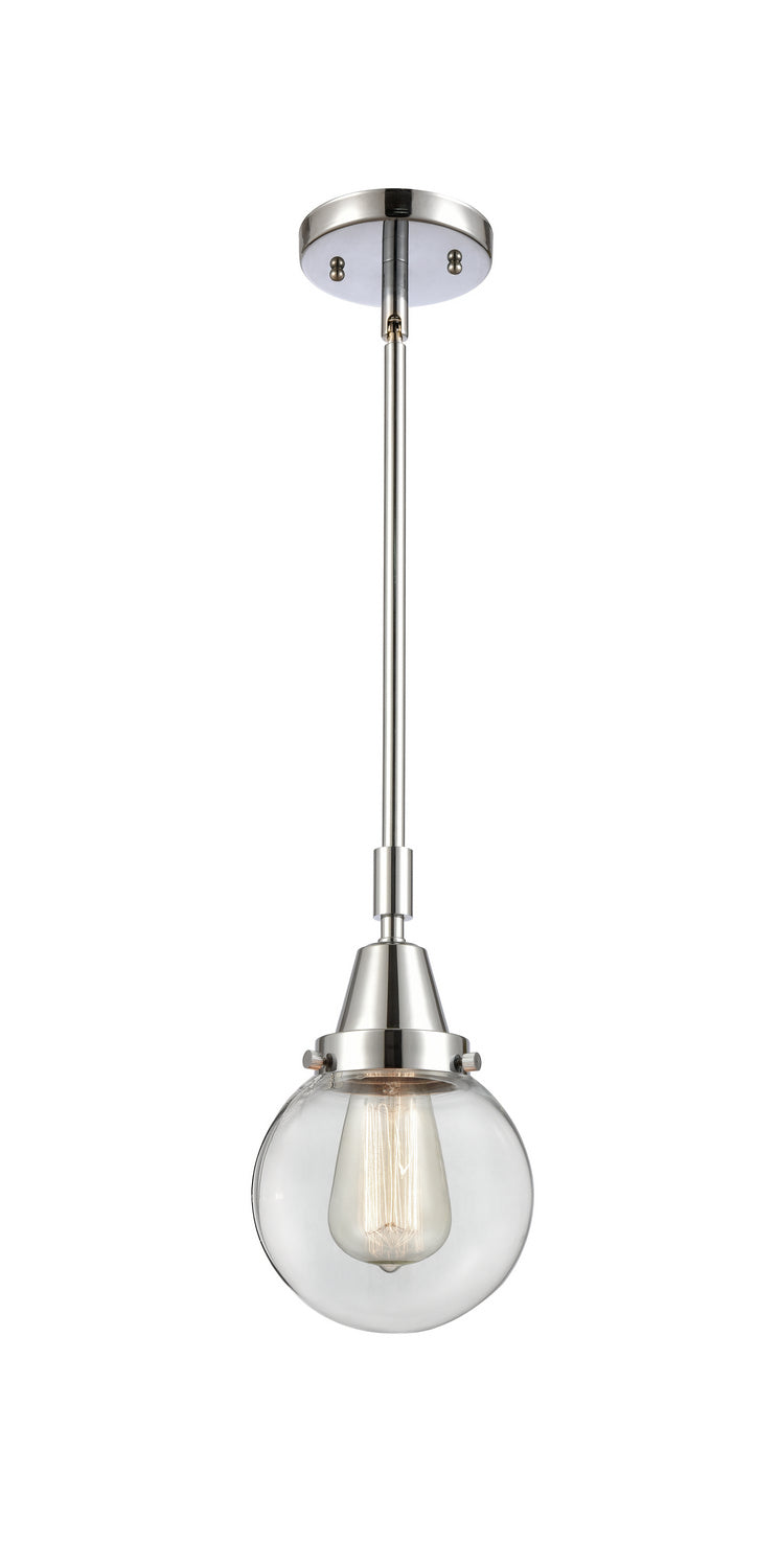 Innovations 447-1S-PC-G202-6-LED LED Mini Pendant, Polished Chrome