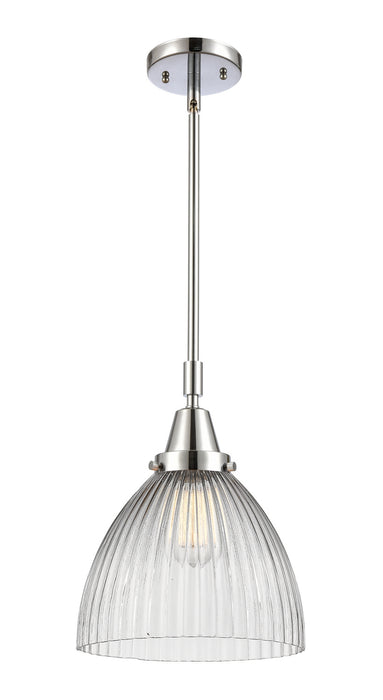 Innovations 447-1S-PC-G222-LED LED Mini Pendant, Polished Chrome