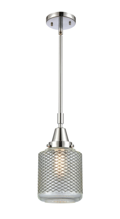 Innovations 447-1S-PC-G262 One Light Mini Pendant, Polished Chrome