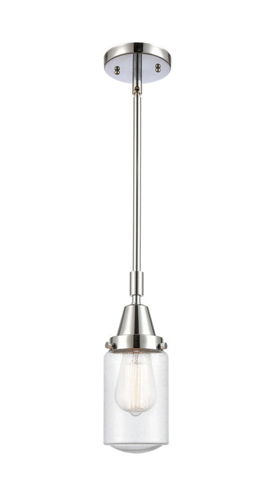 Innovations 447-1S-PC-G314 One Light Mini Pendant, Polished Chrome