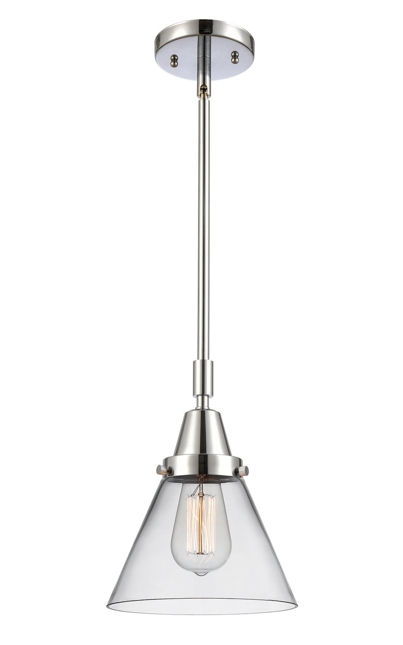Innovations 447-1S-PC-G42 One Light Mini Pendant, Polished Chrome