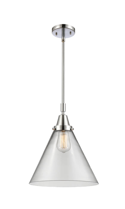Innovations 447-1S-PC-G42-L One Light Mini Pendant, Polished Chrome