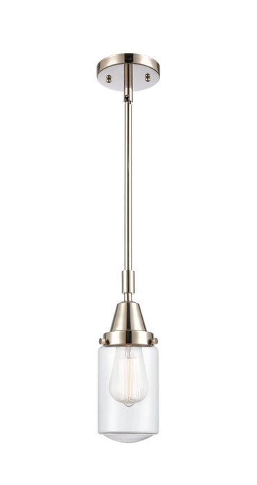 Innovations 447-1S-PN-G312 One Light Mini Pendant, Polished Nickel