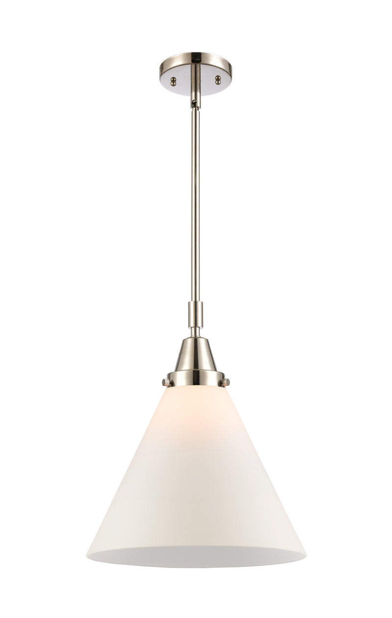 Innovations 447-1S-PN-G41-L One Light Mini Pendant, Polished Nickel