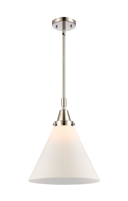 Innovations 447-1S-PN-G41-L One Light Mini Pendant, Polished Nickel