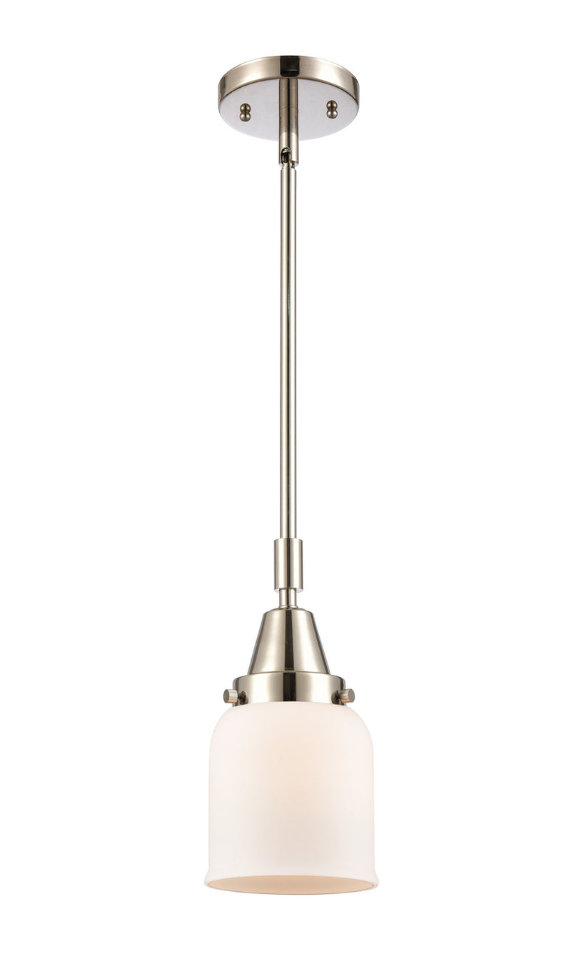 Innovations 447-1S-PN-G51 One Light Mini Pendant, Polished Nickel