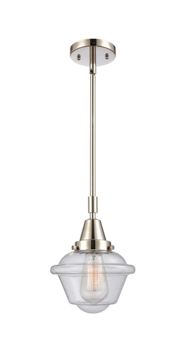 Innovations 447-1S-PN-G534 One Light Mini Pendant, Polished Nickel