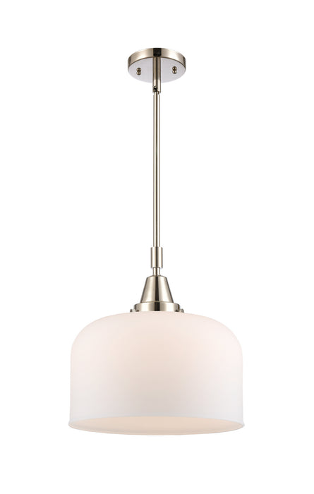 Innovations 447-1S-PN-G71-L One Light Mini Pendant, Polished Nickel