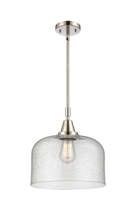 Innovations 447-1S-PN-G74-L One Light Mini Pendant, Polished Nickel