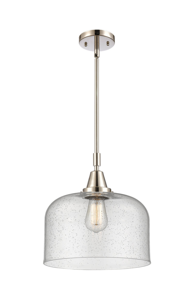 Innovations 447-1S-PN-G74-L-LED LED Mini Pendant, Polished Nickel