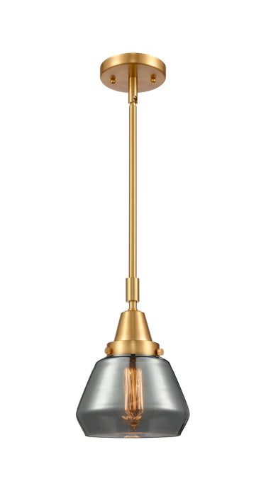Innovations 447-1S-SG-G173 One Light Mini Pendant, Satin Gold