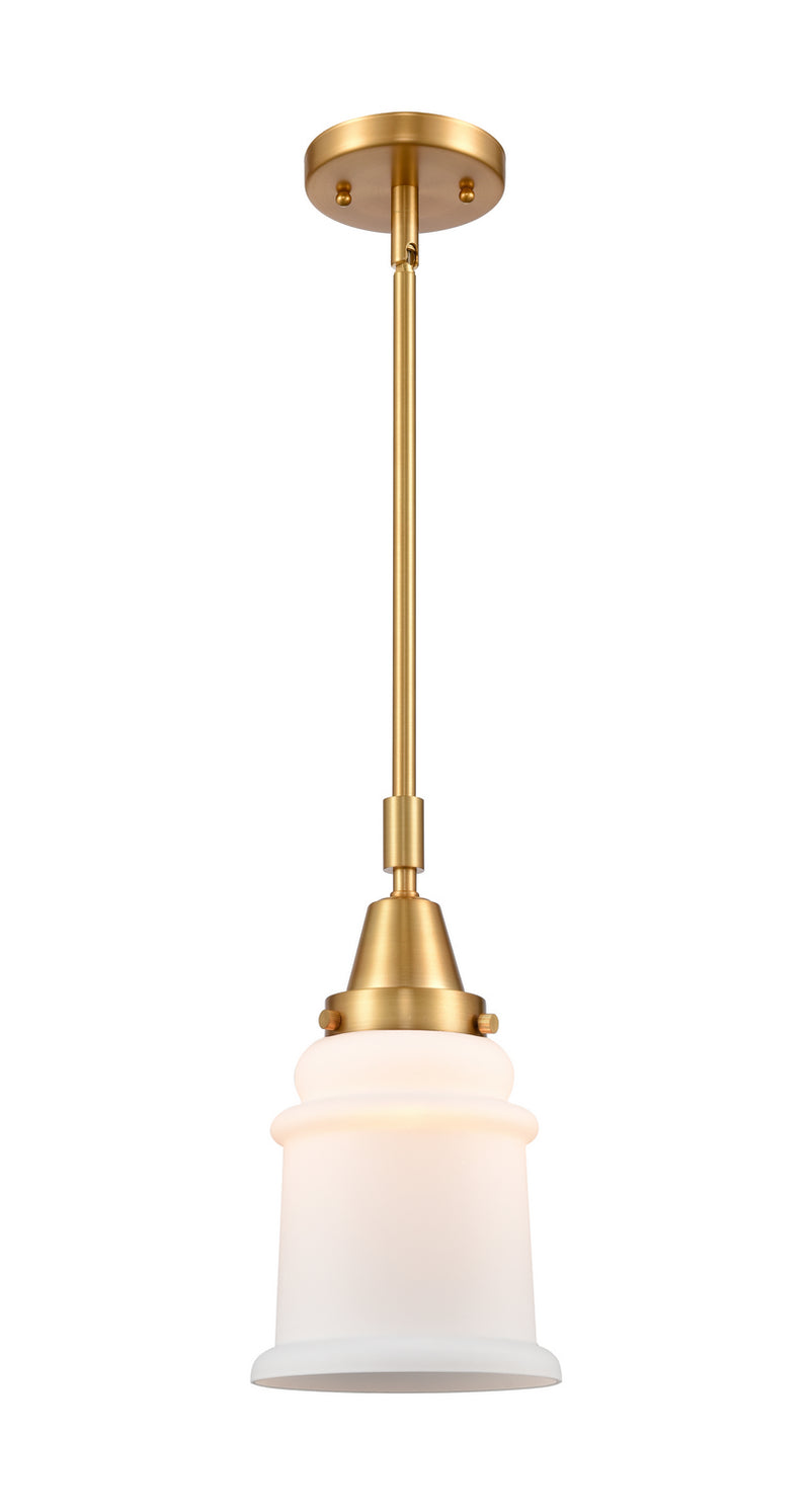 Innovations 447-1S-SG-G181-LED LED Mini Pendant, Satin Gold