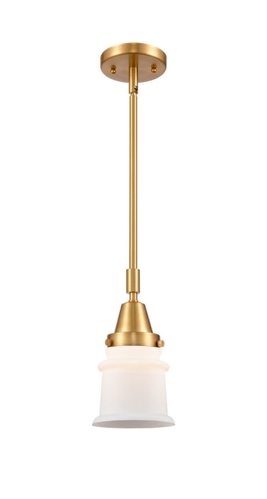 Innovations 447-1S-SG-G181S One Light Mini Pendant, Satin Gold