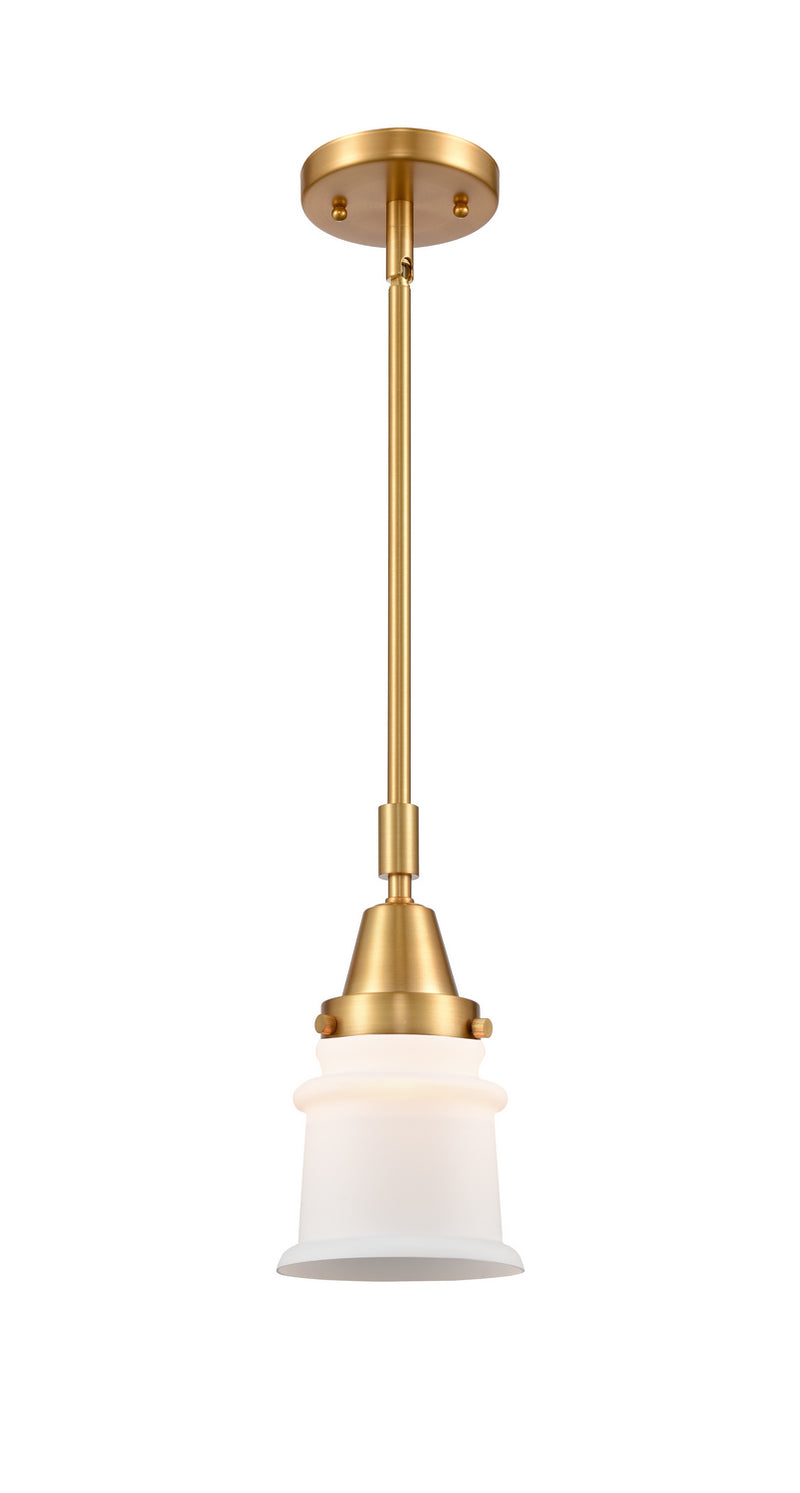Innovations 447-1S-SG-G181S-LED LED Mini Pendant, Satin Gold