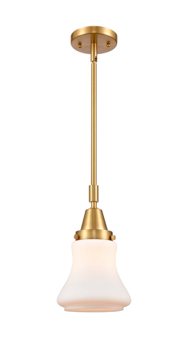 Innovations 447-1S-SG-G191 One Light Mini Pendant, Satin Gold