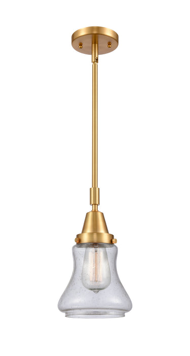 Innovations 447-1S-SG-G194-LED LED Mini Pendant, Satin Gold