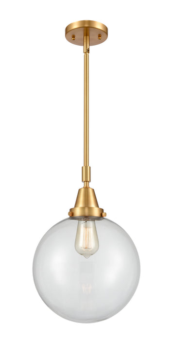 Innovations 447-1S-SG-G202-10 One Light Mini Pendant, Satin Gold