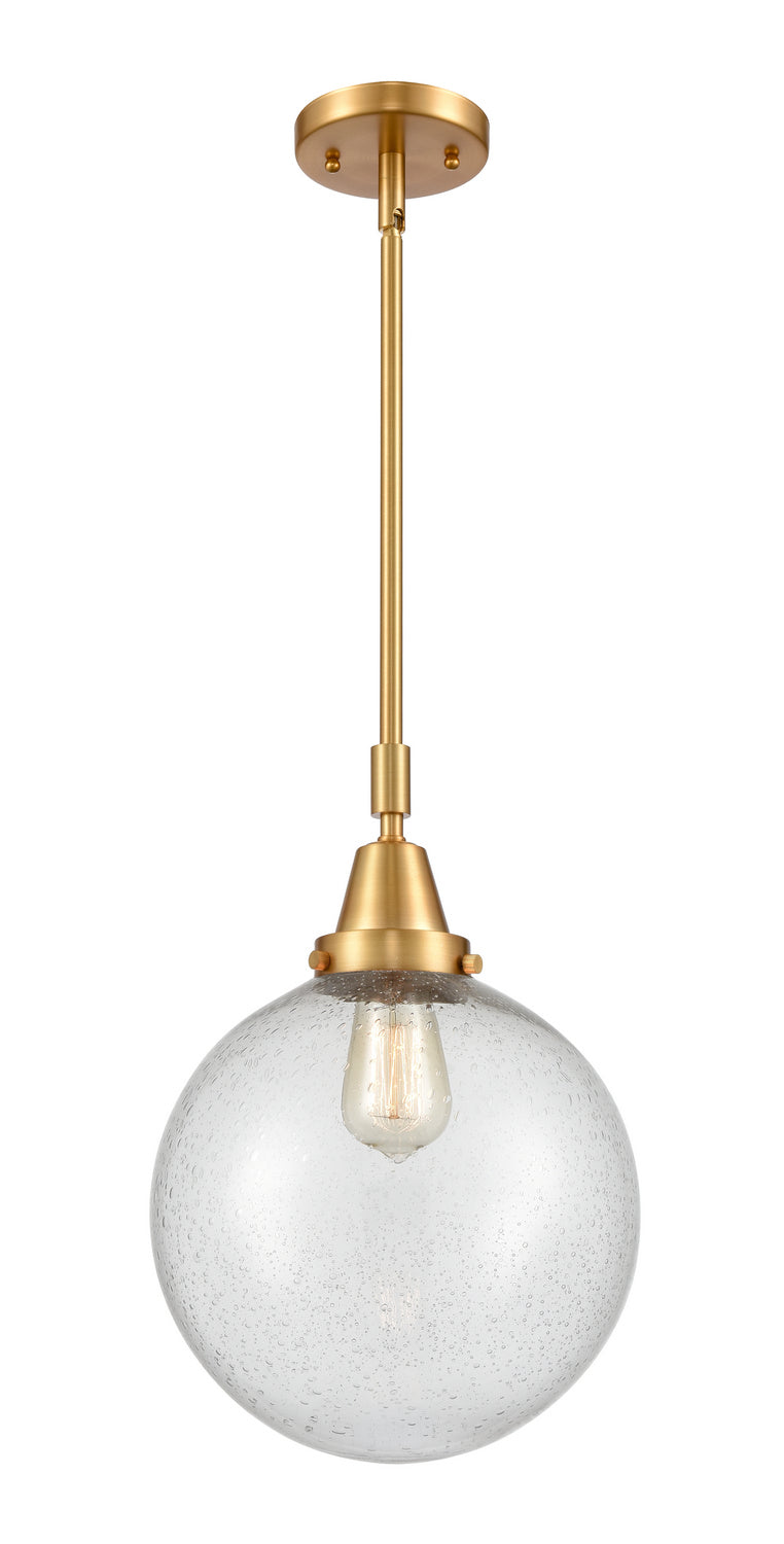 Innovations 447-1S-SG-G204-10-LED LED Mini Pendant, Satin Gold