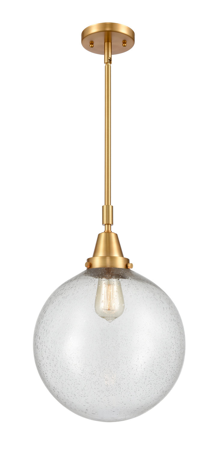 Innovations 447-1S-SG-G204-12-LED LED Mini Pendant, Satin Gold