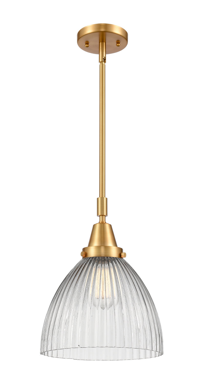 Innovations 447-1S-SG-G222-LED LED Mini Pendant, Satin Gold