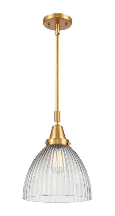 Innovations 447-1S-SG-G222-LED LED Mini Pendant, Satin Gold