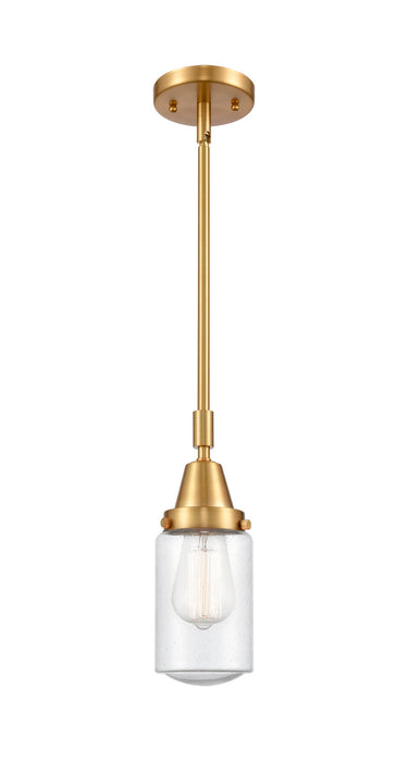 Innovations 447-1S-SG-G314-LED LED Mini Pendant, Satin Gold
