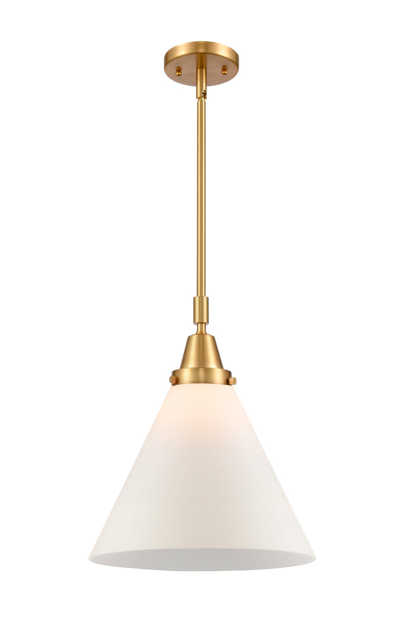 Innovations 447-1S-SG-G41-L-LED LED Mini Pendant, Satin Gold