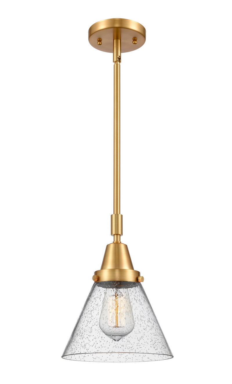 Innovations 447-1S-SG-G44-LED LED Mini Pendant, Satin Gold