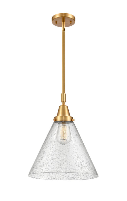 Innovations 447-1S-SG-G44-L-LED LED Mini Pendant, Satin Gold
