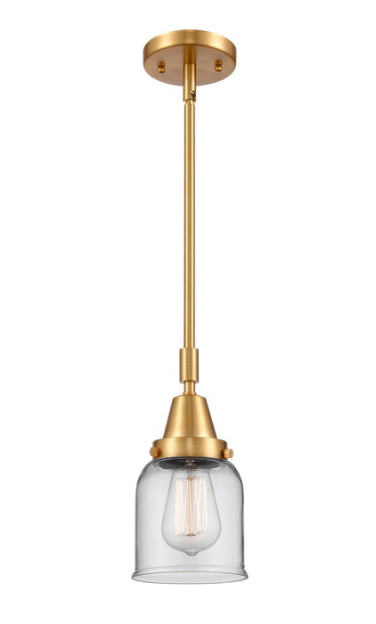 Innovations 447-1S-SG-G52 One Light Mini Pendant, Satin Gold
