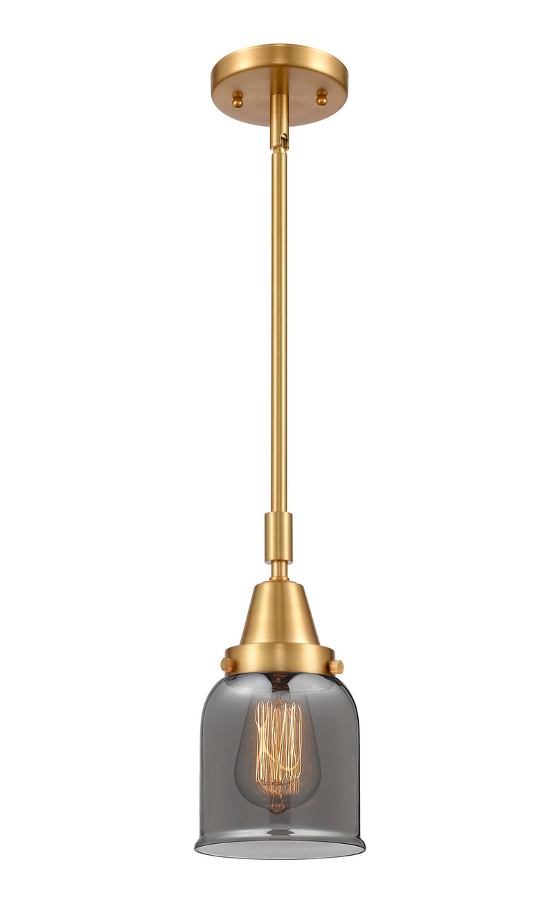 Innovations 447-1S-SG-G53 One Light Mini Pendant, Satin Gold