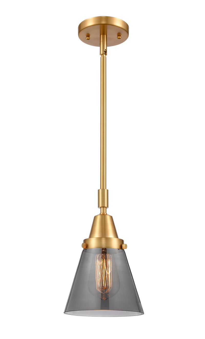 Innovations 447-1S-SG-G63-LED LED Mini Pendant, Satin Gold